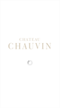 Mobile Screenshot of chateauchauvin.com